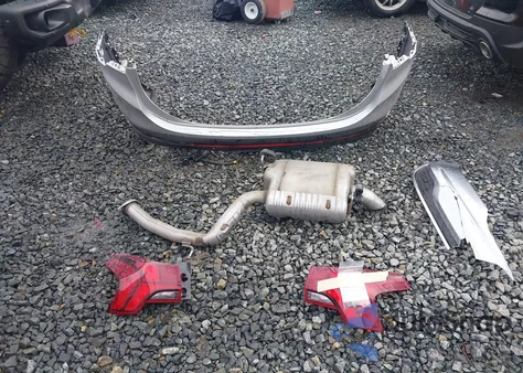 2022 Hyundai Santa Fe Hybrid Blue z USA, uszkodzony, nr VIN KM8S2DA17NU057695